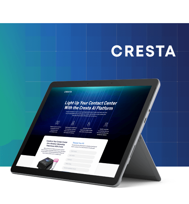 An Executive Door Opener Campaign that was created for Cresta.